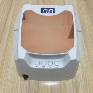 90W Cordless Rechargeable Nail Starter Kit with UV Lamp Red Light LED Nail Lamp