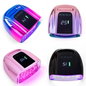 96W Nail Gel Dryer UV LED Lamp Wireless Manicure Nail Lamp