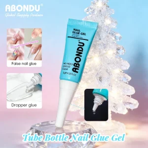 ABONDU Quick Dry No UV Nail Gel Glue for False Press on Acrylic Press on Nails Factory Direct Price