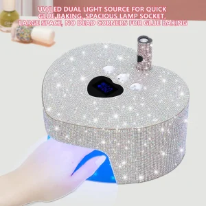 ABS Durable Salon Light Integrated Mini Pen Nail Light Led Nail Lamp 42pcs Full Beads Uv Lamp for Professional Nail Salon