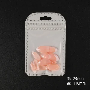 ABS Pre designed Full Color False Press on Nail Tips Design Nails