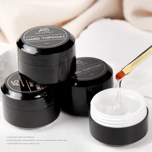 AS 4 in 1 No wipe Top Coat Reinforcement Gel Nail Polish Efficient Function Adhesive Water Nail Art Gel Hard Top Coat