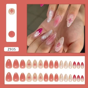 Acrylic Long Cat Eye Cases Soft Gel Oem Mix Bulk Reusable Designer Abs Press on Nails Factory
