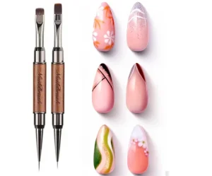 Acrylic Nail Brush Set Professional Painting Drawing Nail Brush Set Manufacturer Design Nail Art Painting Pen Builder Gel