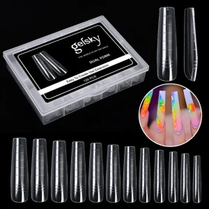 Acrylic Nail Extension Conffin Quick Building Mold Dual Nail Forms