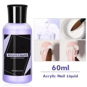 Acrylic Nail Liquid Monomer Custom Logo Private Label 60ml Monomer Acrylic Nail Liquid Nail Monomer Liquid Acrylic