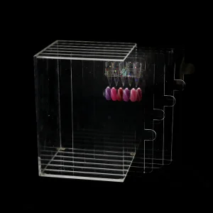 Acrylic Tips Display Board Color Chart pulling Double sided Tape Sticking Tips Type Nail Art Shows Display Plate Box