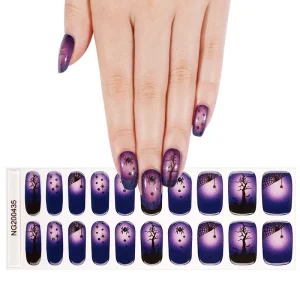 Adhesive Polish Foils Art Decals Nail Wraps Stickers Accessories Lovely Gel Nail