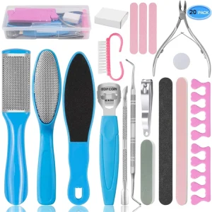 All for Salon Manicure Pedicure Tool Set Supplies