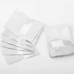 Aluminum Foil Nail Wraps Gel Nail Polish Remover Soak Off Foil with Cotton Pads for Nail Cleaning