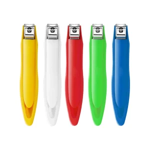 Anti Splash Nail Clipper with Debris Storage & Built in Nail File Labor Saving Stainless Steel Fingernail Toenail Cutter