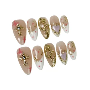 Apricot Colored Wearable Nails
