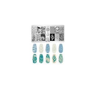 Art Nail Stamping Beauty Care Tools Flower Painting Palette Nail Stamping Tools Manicure Pedicure Salon Design Mold Stamper