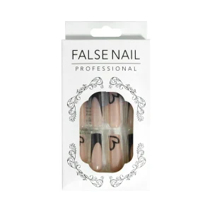 Artificial Fingernails French Press on Nails 24 PCs Art Extension False Nails Newest Styles Trending