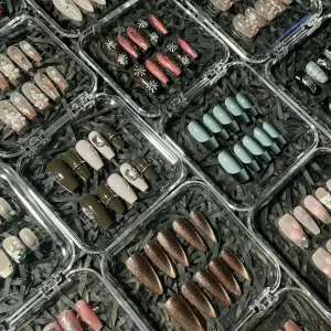 Artificial Nails Manufacture French False Nail Press On Nails Artificial Fingernails for Women