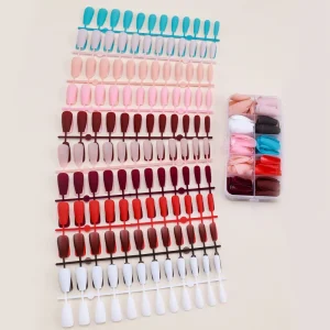 Artificial Nails Manufacture French False Nail Press on Nails Artificial Fingernails for Women