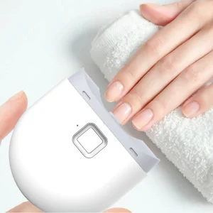 Automatic Electric Nail Clippers with Curved Blade and GRS Certified Corner Design for Baby Finger Trimming