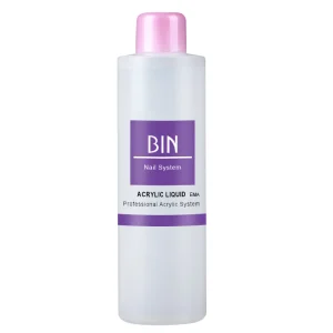 BIN 1000ml 1 L 1Gallon Monomer Acrylic Nail Liquid EMA Acrylic Liquid Odorless EMA Monomer Low Odor for Acrylic Powder System