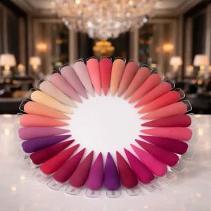 BIN Custom Private Label 2 in 1 Acrylic Powder Nails Dipping EMA Nude Acrylic Nail Powder Easy Molding Acrylic Powder