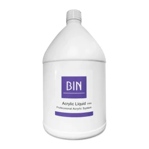 BIN HIgh Level Private Label 1 Gallon Bulk Packing Professional EMA Monomer Acrylic Nail Liquid Fast Dry for Acrylic Powder