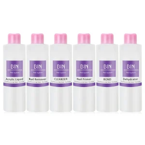 BIN MMA Acrylic Liquid Nail System Nail Primer Remover Dehydrator