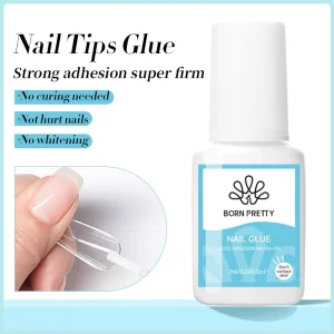 BORN PRETTY 7g Press on Nail Glue OEM Customizable Super Strong Adhesive Long Lasting Air Dry Nail Glue No UV for Nail Tips