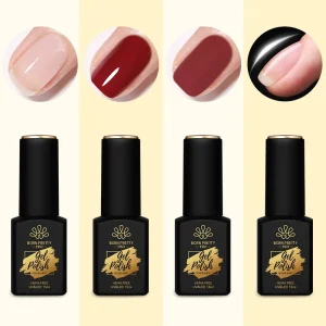 BORN PRETTY PRO 15ml Tpo Hema Free Base Gel Super Top Coat High Glossy OEM Base Coat Gel Polish Semi permanent UV Gel Varnish
