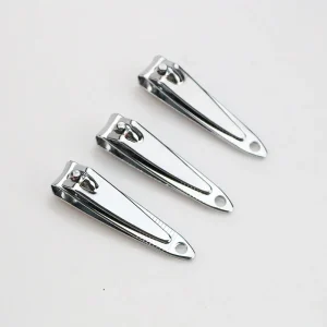 Beauty Makeup Tools Stainless Steel Flat Mouth Nail Clippers Smooth Blade Tip Nail Clippers