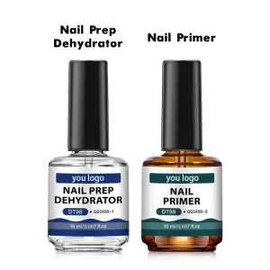 Beauty Nail Acrylic Powder Professional Salon Use 15ml Nail Bonder Acid Free Primer Nail Prep Dehydrator UV Gel