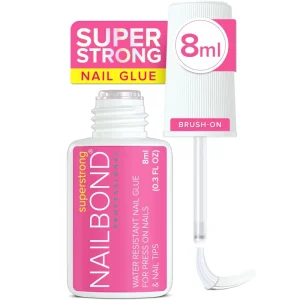 Beauty Secrets Custom Semi Solid Bulk Super Strong No Tip Free Adhesive Gel Polish False Nails Glue for Press on Nails