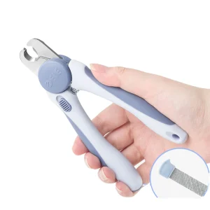 Best Sellers Customizable Professional Stainless Steel Dog Nail Clipper Safety With Nail File For Small Pets & Cats