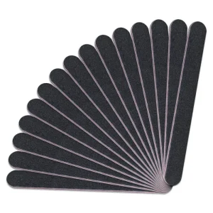 Black Disposable Nail File EVA 100 180 Grit Nail Polishing Buffer Manicure Pedicure Tools