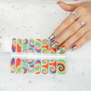 Brand Nail Sticker Sliver Foil New Design Factory Price Nail Polish Stickers