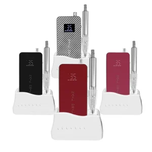 Brushless Cordless Nail Drill USB Rechargeable 35000RPM Manicure Equipment Nail Supplies for Salon