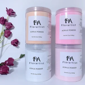 Bulk Custom Private Label Acrylic Powder Nails Nail Art Acrylic Nude Pink Color Powder Dipping Powder for Nail Art