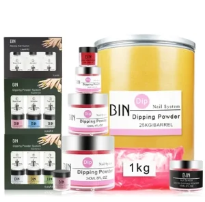 Bulk Extra Fine Dip Powder Dust UV Gel Design Acrylic Powder for Nail Art