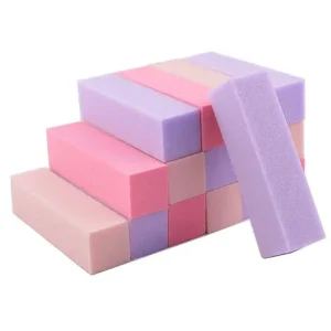 Bulk Manicure and Pedicure Tool 100 180 Nail Buffer Pack