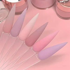 Buttery Cover Pink Acrylic Powder Bulk Nail Products Clear Acrylic Dipping Powder for Nail Art