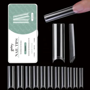 C Curve Nail Tips Xxxl Soft Gel Tips Clear Square Nail Tips