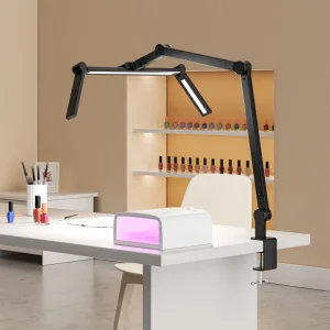 CCLED Nail Lamp Nail Table Lamp Nail Desk Lamp LED Lamp Nails Table Manicure Office Lamp for Manicurist Lampara De Mesa De Unas