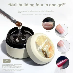 CN-EG04 4-in-1 UV Gel Primer Nail Polish with Reinforcing Extending UV Immersion 6ml