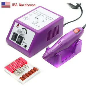 CRYSTALDOMAIN Nail Drill Machine Japan Nail Drill Machine Waterproof Electric Machine Nail File Pedicure Drilling