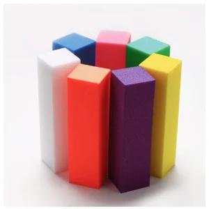 Care Polish Foam Tool Emery Square Square Way Soft Colorful Grit 4 Sided Sponge File Manicure Buffer Block Sanding Nail Art