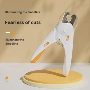 Cat Dog Rabbit Nail Clippers Cat Specific Pet Nail Trimmer Magic Tool Nail Scissors with LED Light
