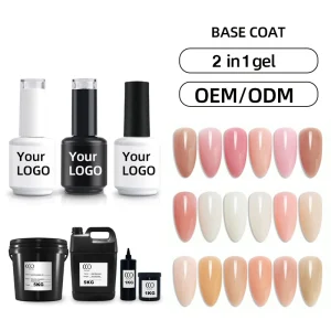 China Factory 15ml Raw Material Nail Gel Base Coat UV Gel Base Coat