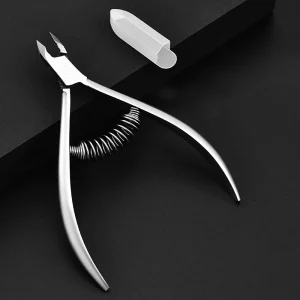 Chinese Supplier Graphic Customization Spring Nail Clipper Cutter Cuticle Nippers Manicure Scissor