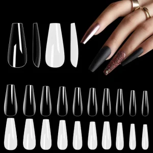 Classical False Nails Press On Nails Full Cover Long Coffin Nails Artificial Nails 600 Pieces