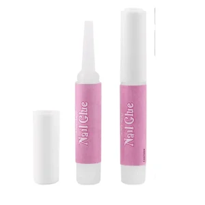 Clear Liquid 2ml Fast Drying Long Lasting Nail Tips Glue for Acrylic Press On Nails Nail Rhinestones Manicure Tools