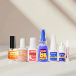 Clear Nail Glue for Artistic Nail Art for Armor Wearing Conjunction Use
