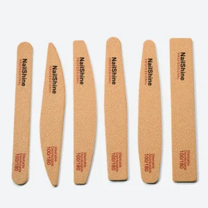 Coffee Double Side Nail Files Buffer 100 180 Polishing Grinding Manicure Nail Buffers File Tools Nail Buffers